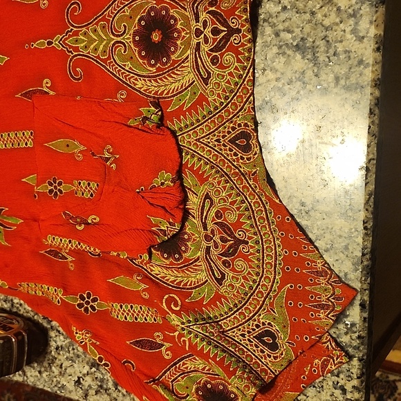 BELMA NY Sleeveless Floral Design Top Large - Picture 15 of 16